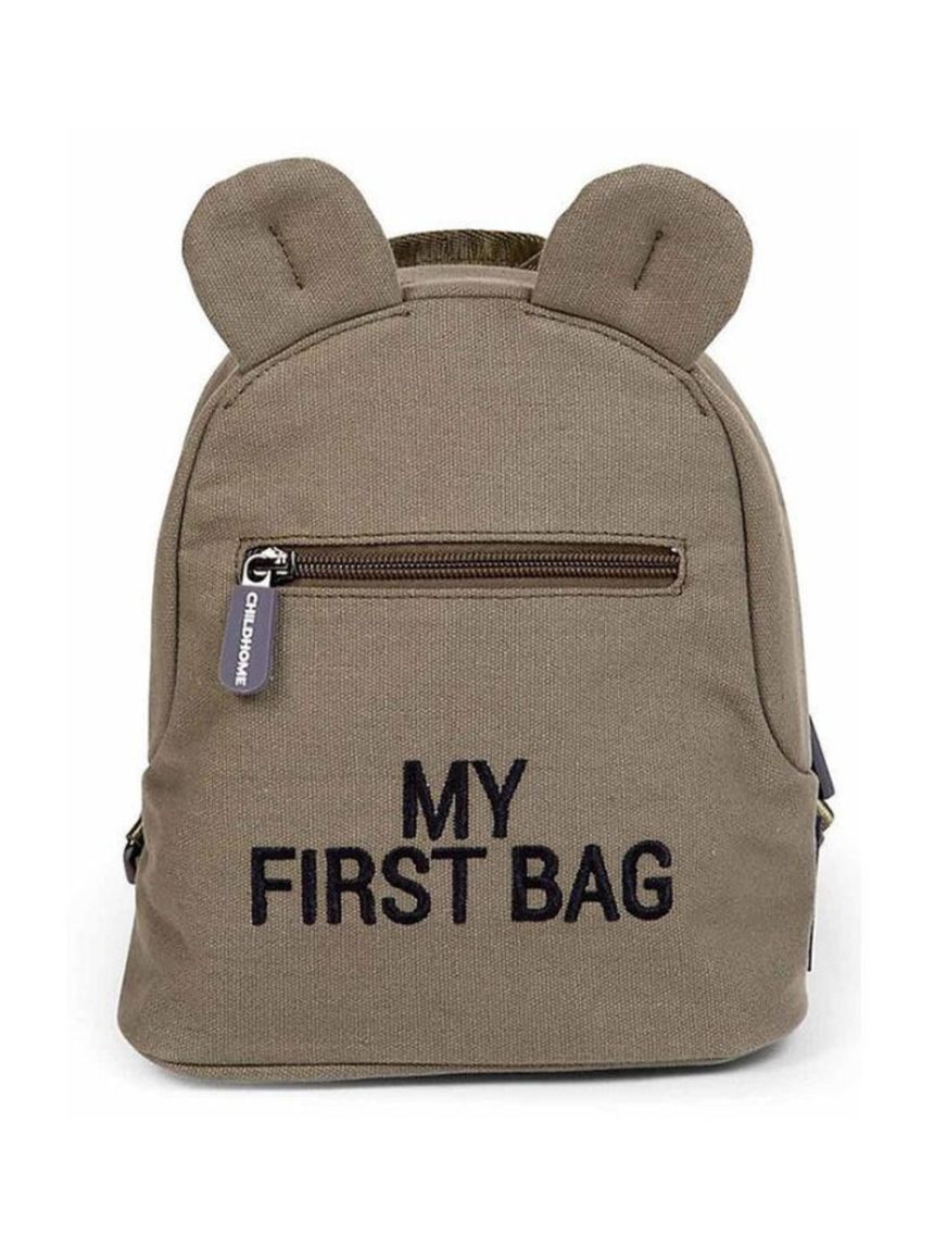 Zaino per bambini la mia prima borsa kaki - childhome