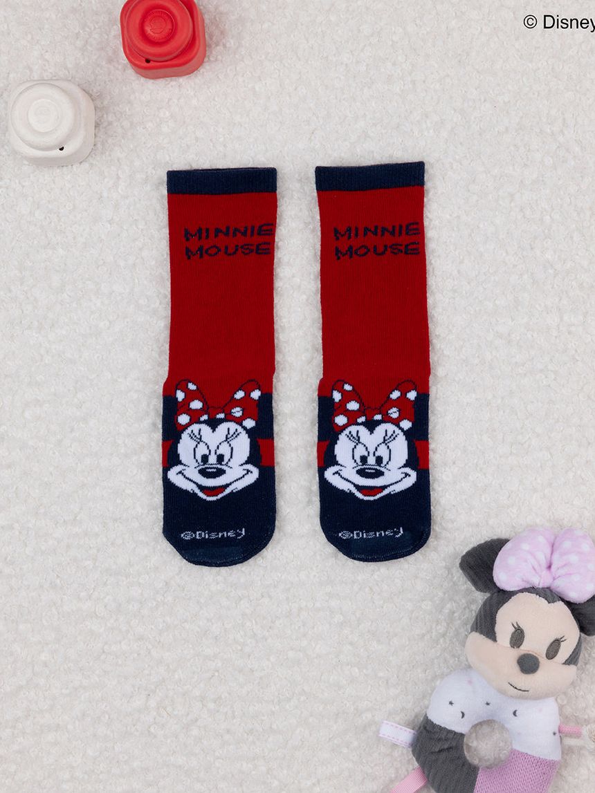 Antiscivolo rosse bimba minnie