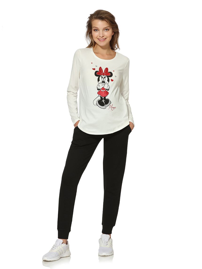 Pantalone in felpa con coulisse