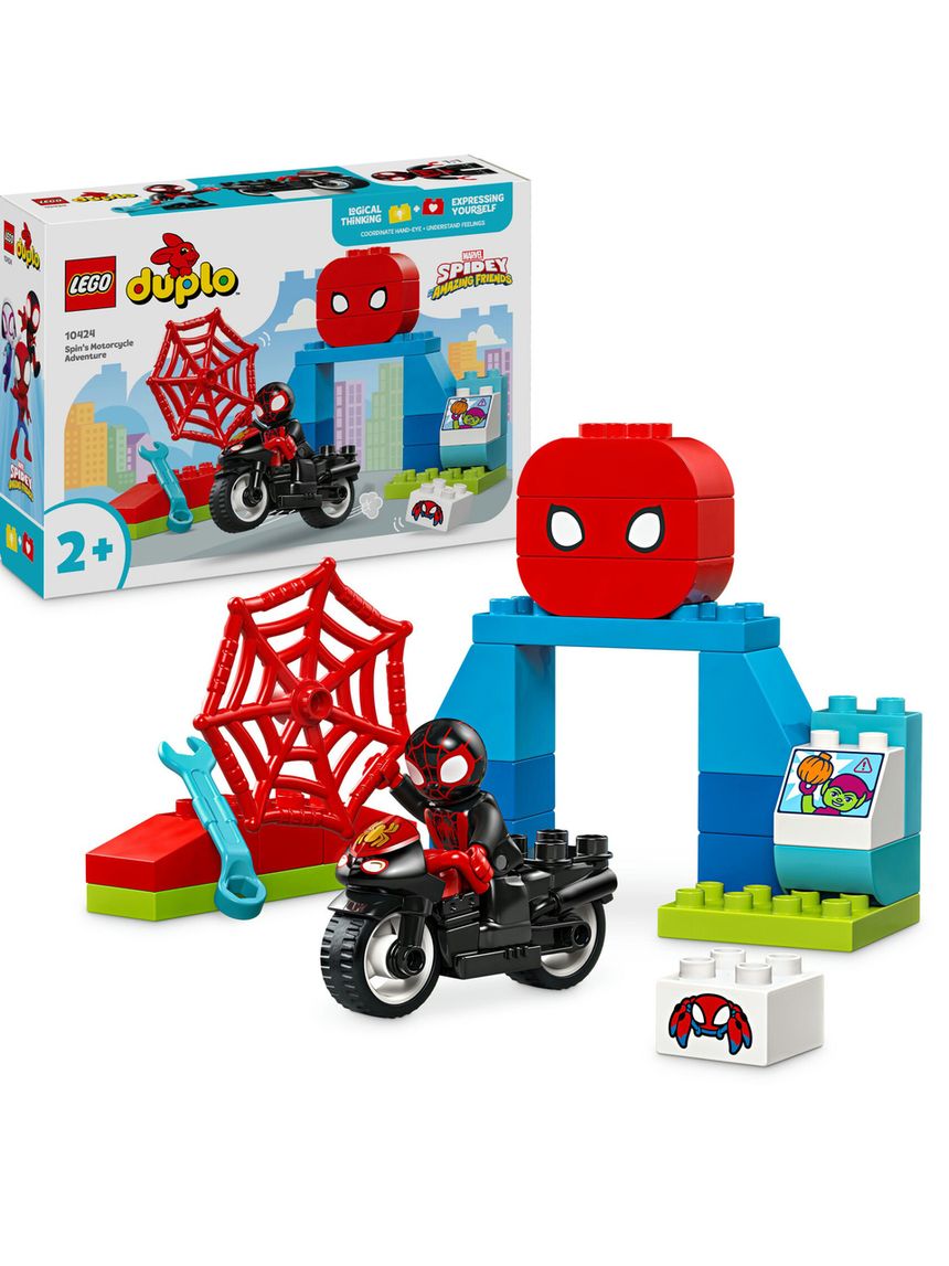 L'avventura in moto di spin - 2+  - lego duplo marvel