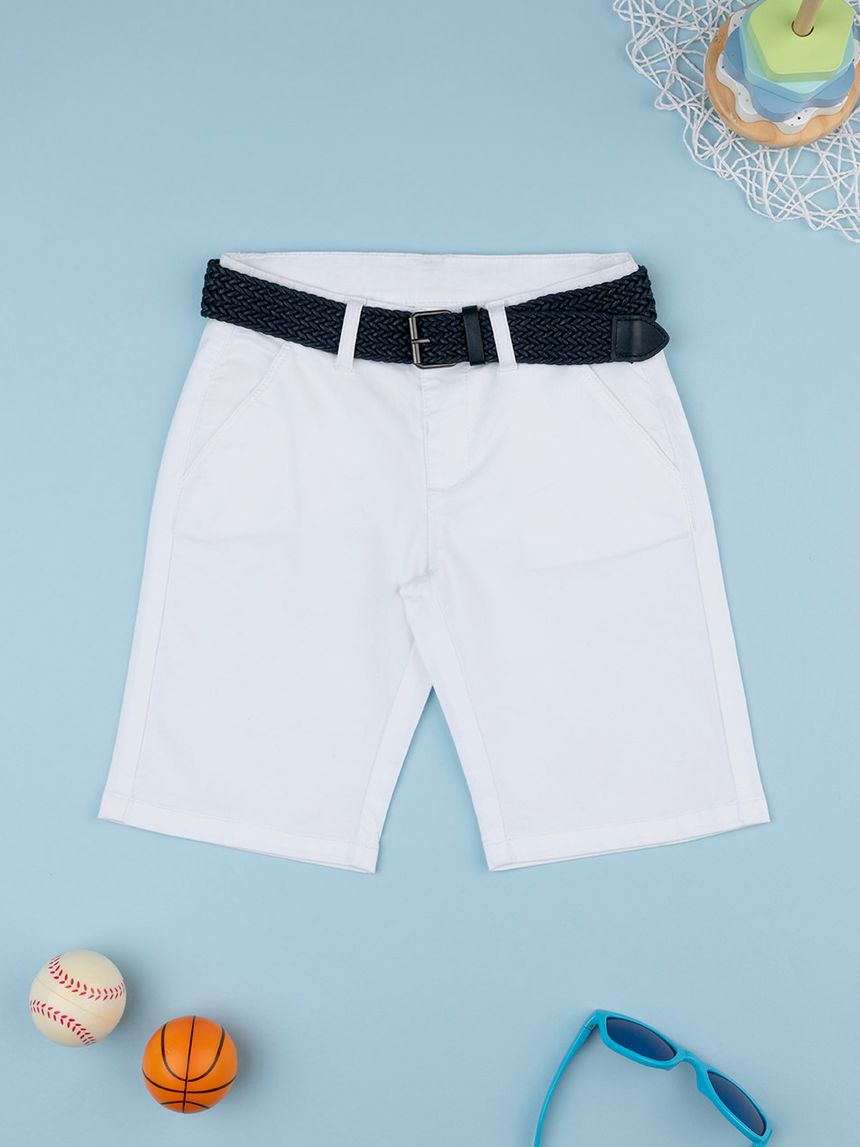 Bermuda bimbo bianco