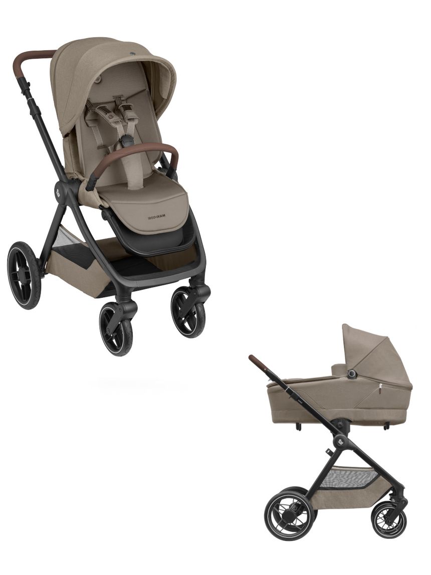 Duo oxford plus twilic truffle (passeggino +navicella) - maxicosi