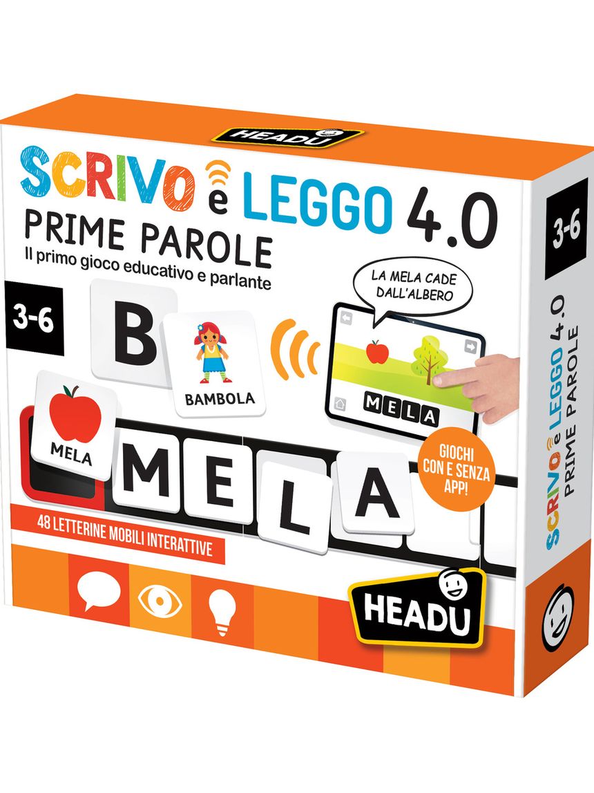 Scrivo & leggo 4.0 prime parole - 3+ - headu