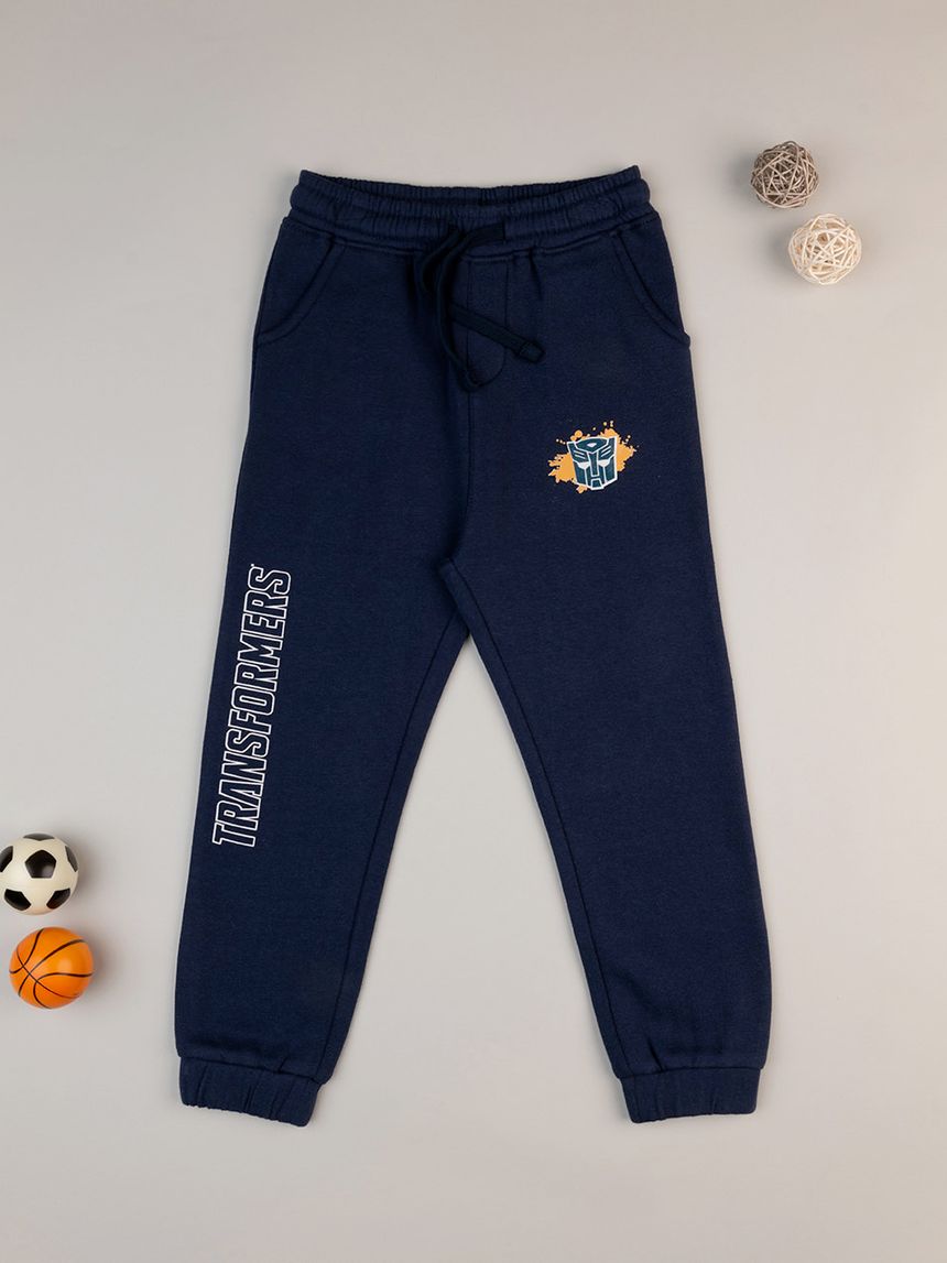 Pantaloni bimbo blu transformers