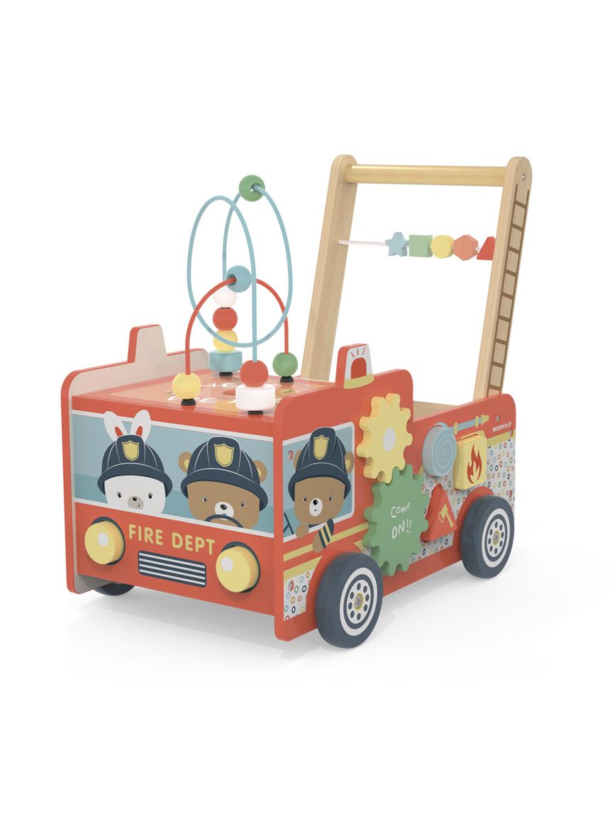 Primi passi camion dei pompieri - 18m+ - wood "n" play