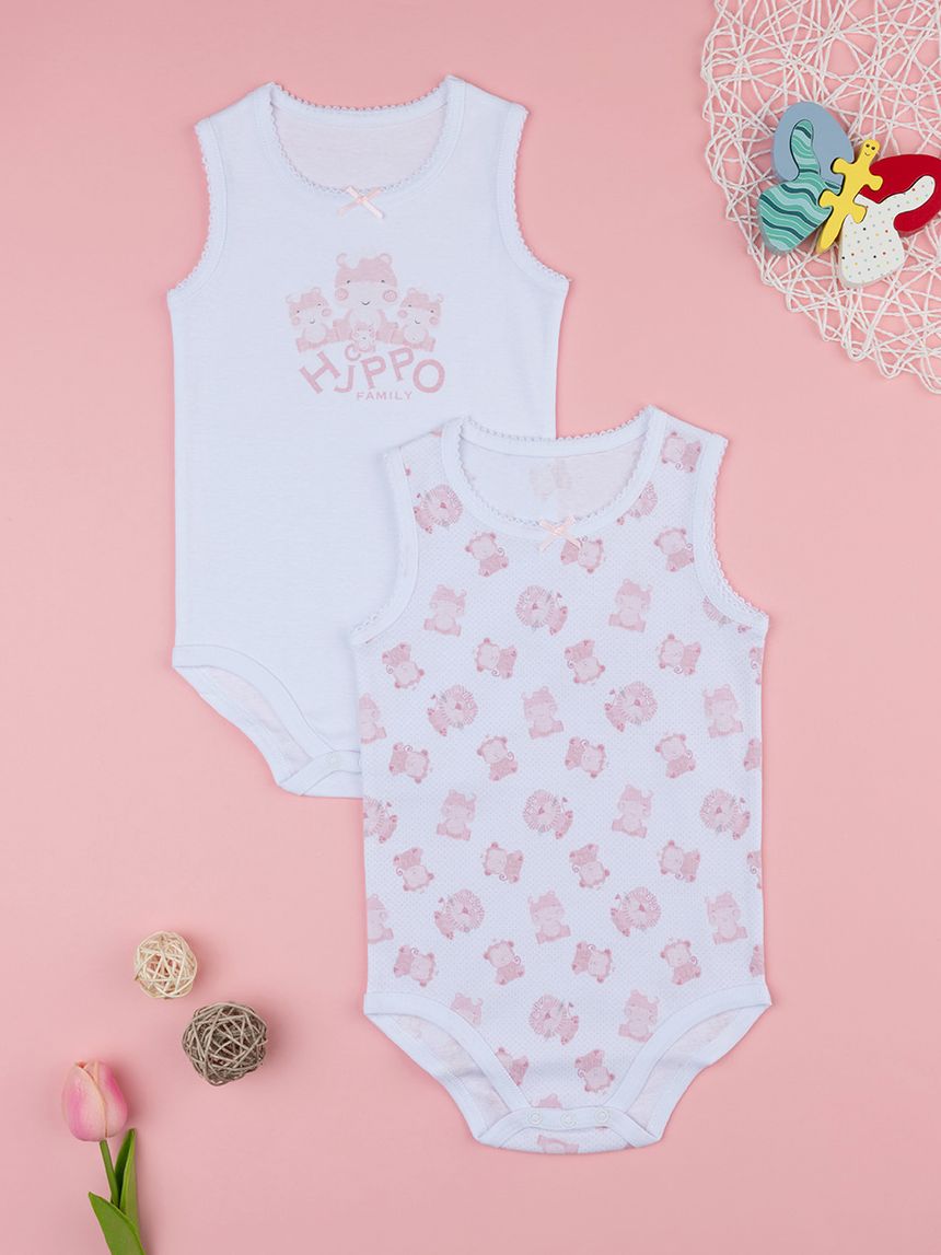 Pack 2 body costina bimba "hippo"