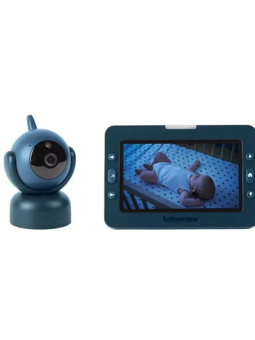Baby monitor multifunzione con telecamera rotante 360° yoo master plus - babymoov