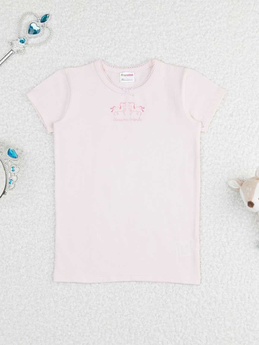 T-shirt bimba unicorni
