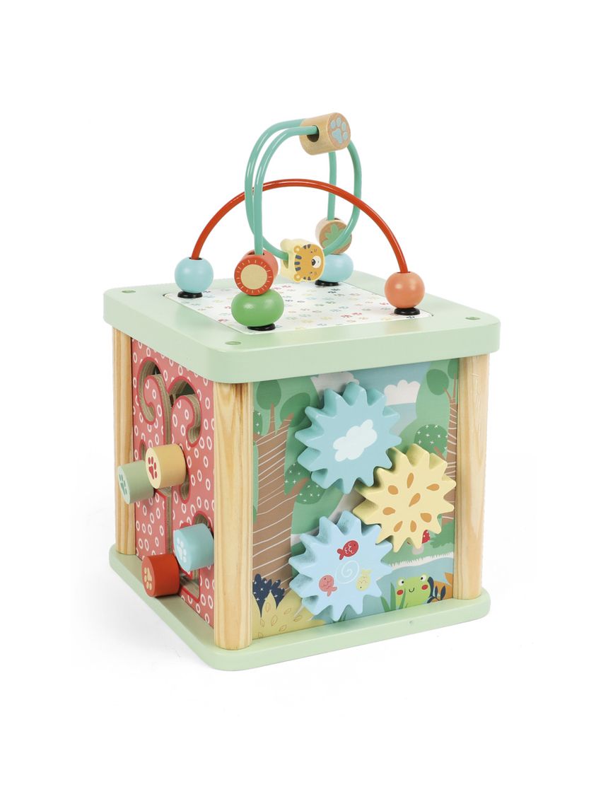 Cubo multiattività in legno - 18m+ - wood "n" play