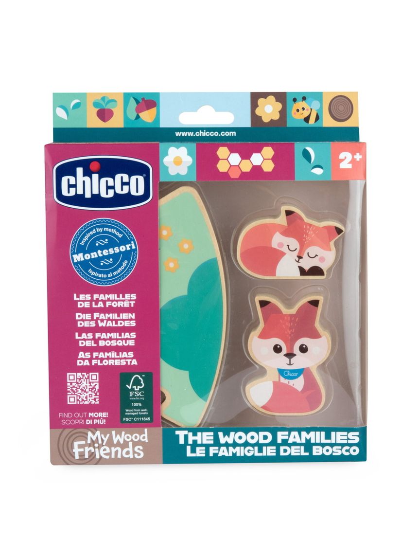 Gioco legno volpi papà - 24m+ -chicco