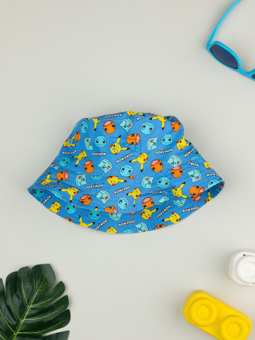 Cappello pescatore casual bimbo pokemon