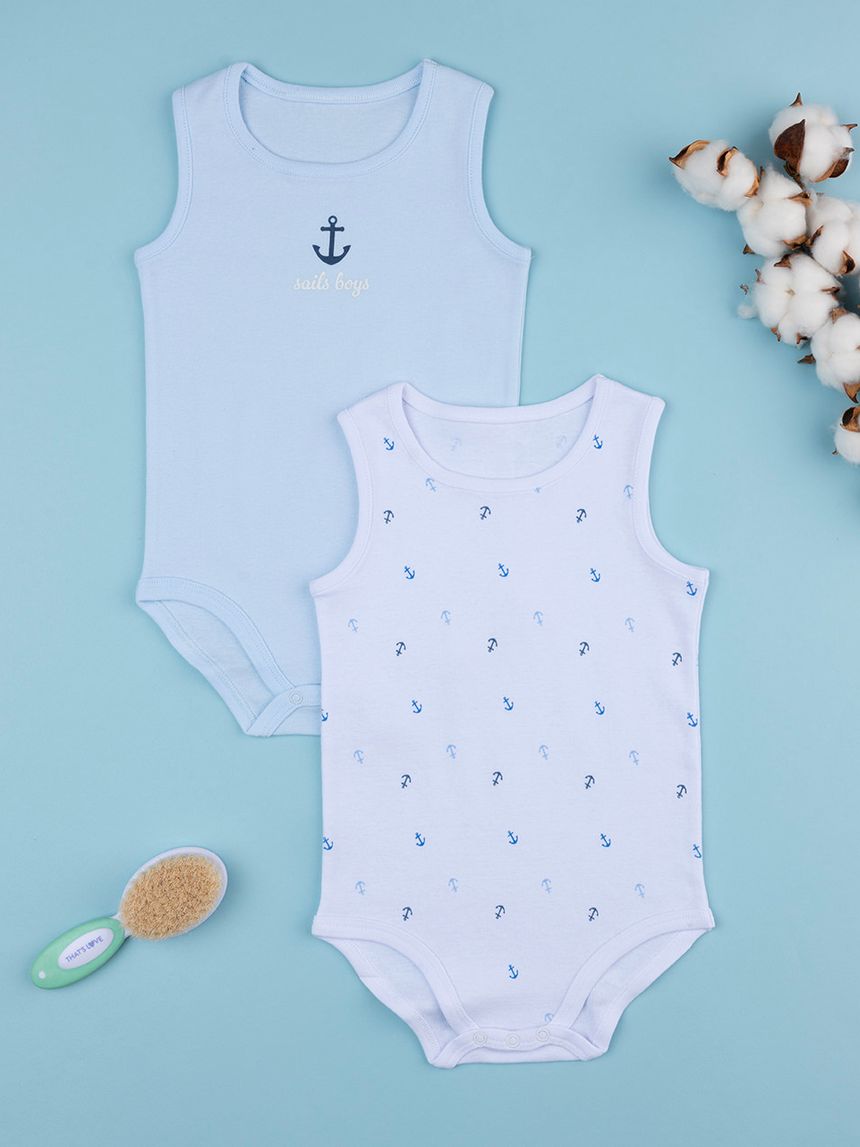 Pack 2 body costina bimbo ancore