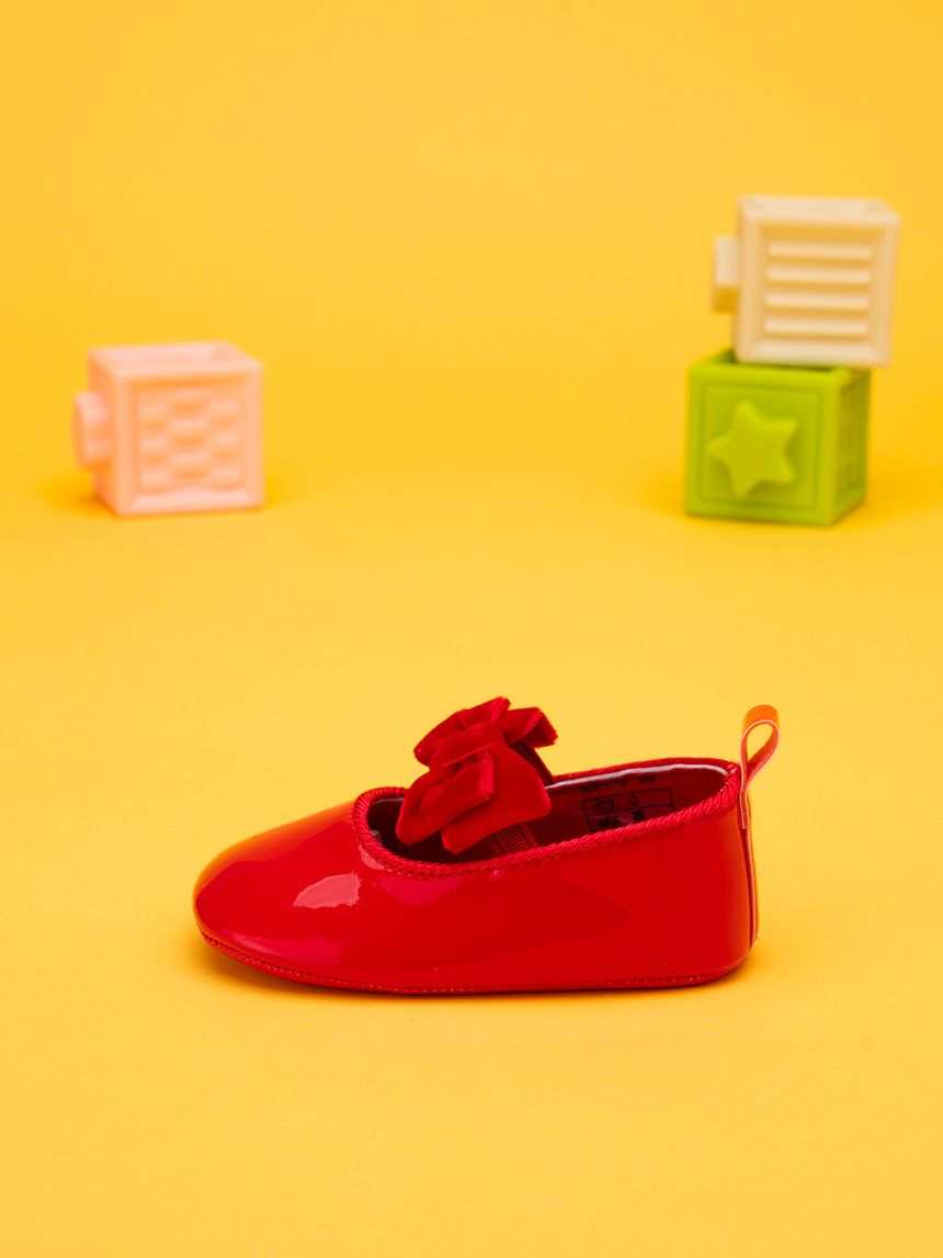 Ballerine bimba rosse