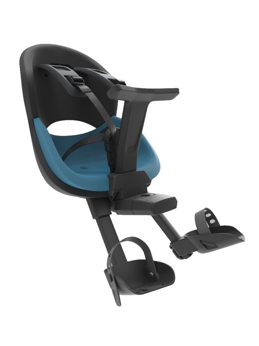 Prodigee icon front - seggiolino bici con montaggio anteriore azure blu