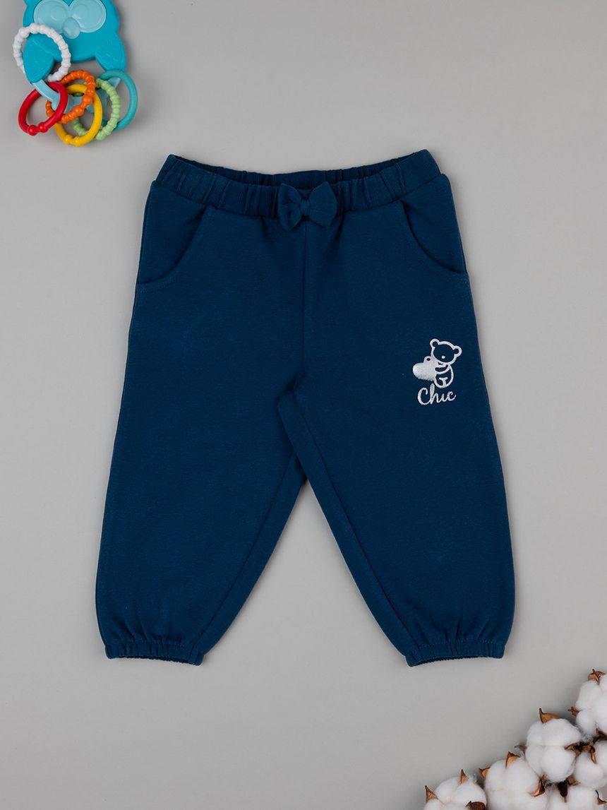 Pantaloni bimba blu
