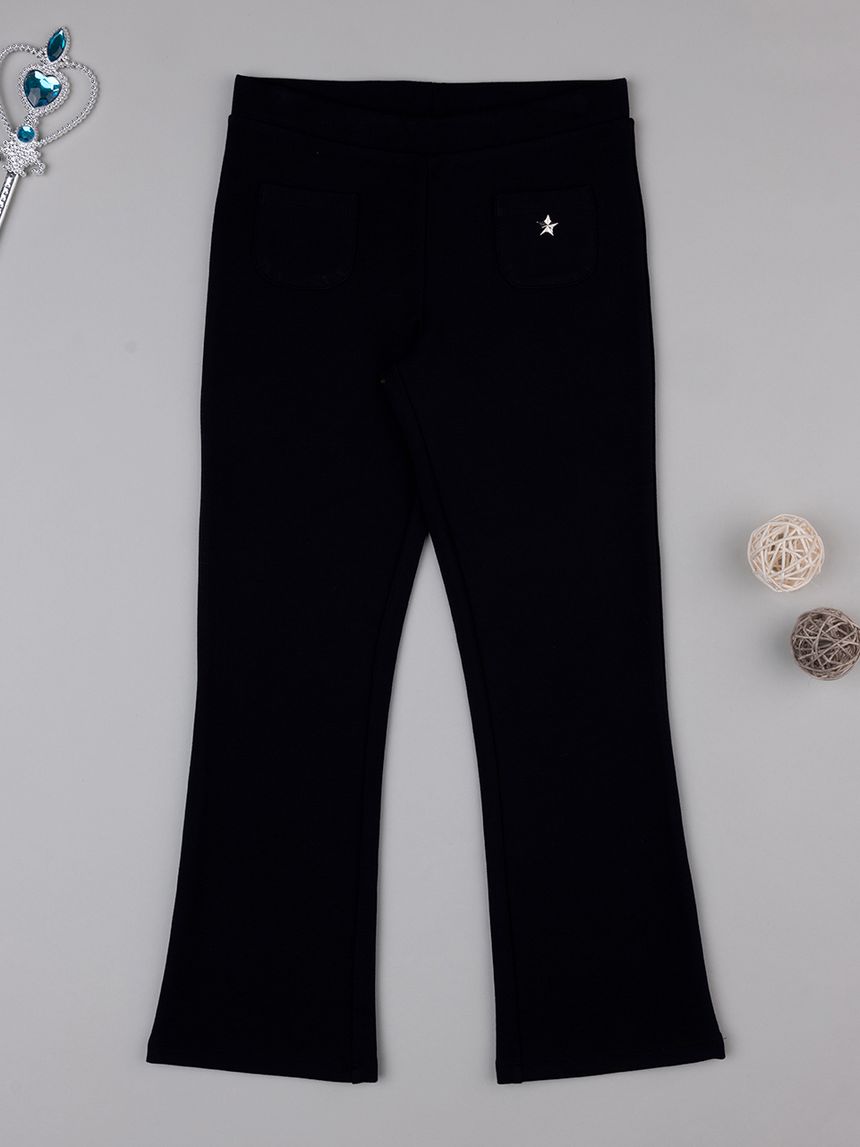 Pantalone bimba nero