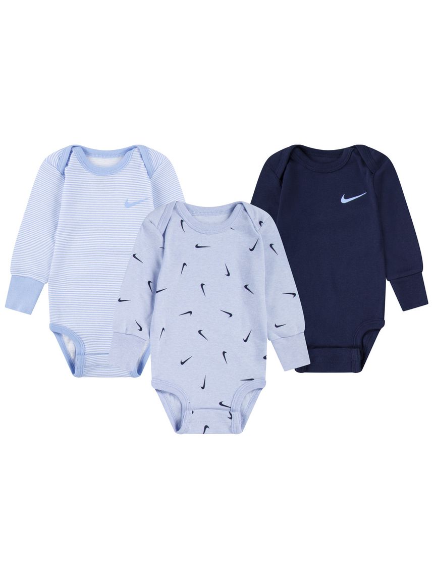 Pack 3 body maniche lunghe nike essentials bimbo