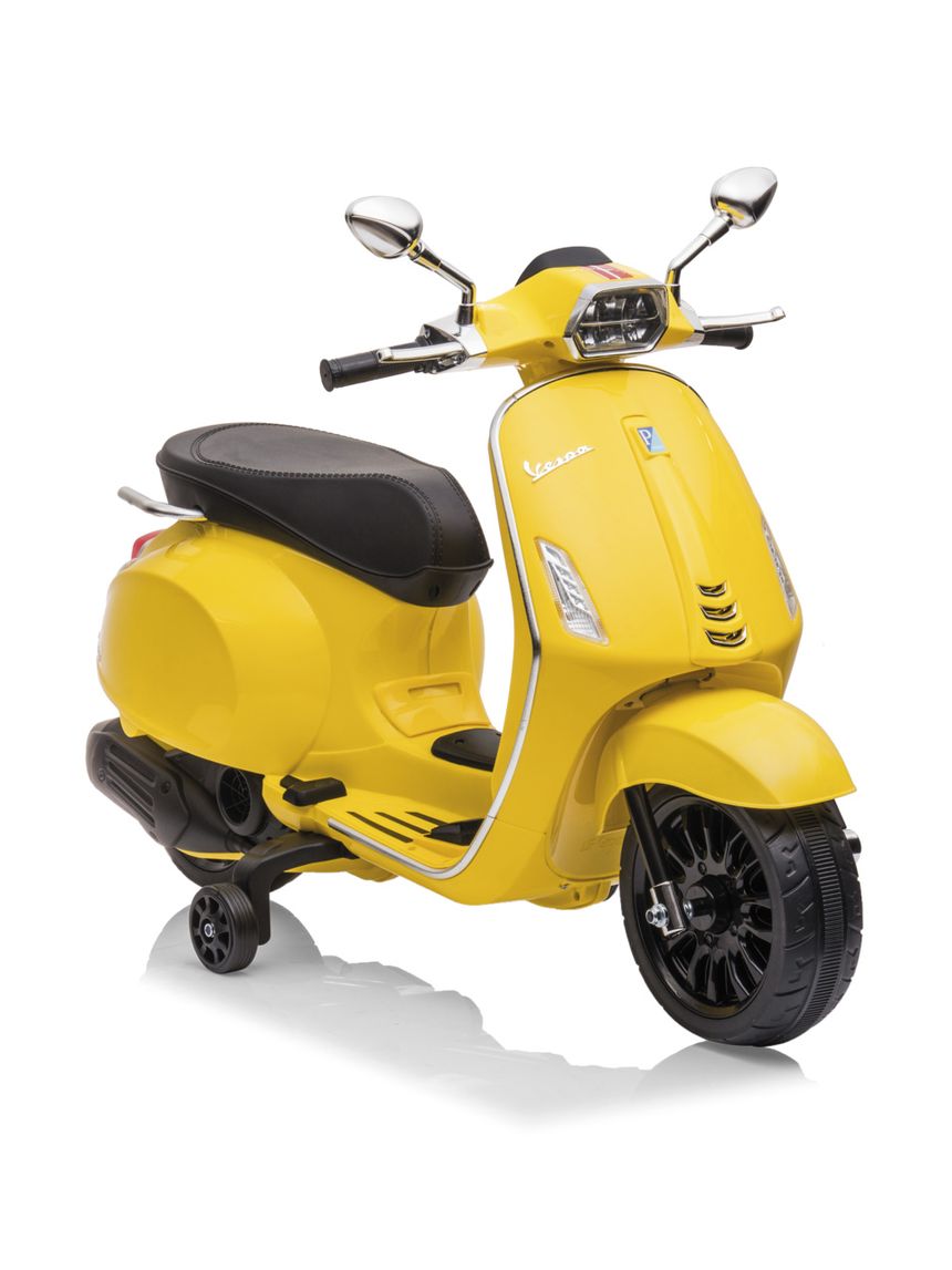 Vespa elettrica per bambini piaggio 12v – giallo sole