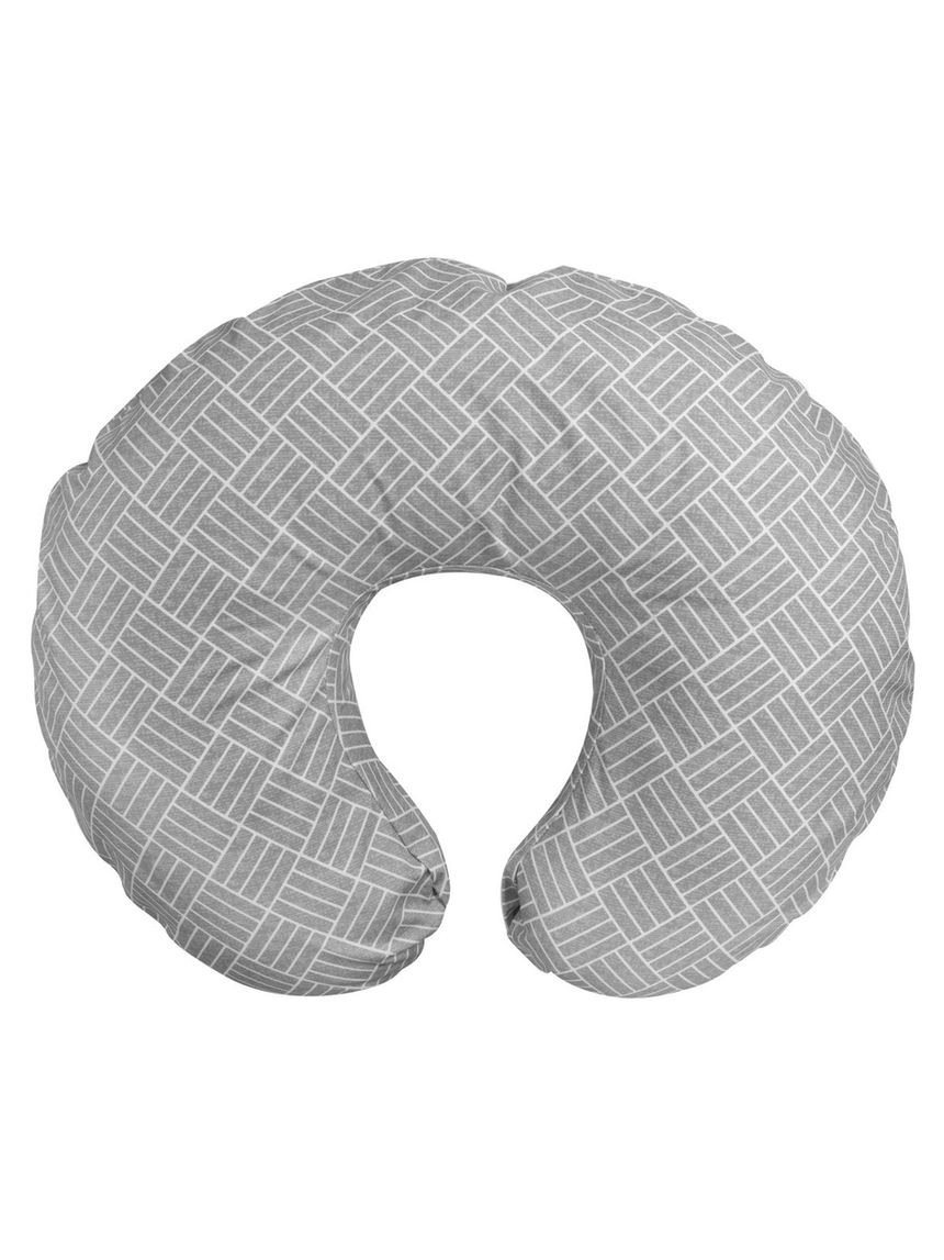 Fodera per cuscino boppy col. criss cross grey - boppy