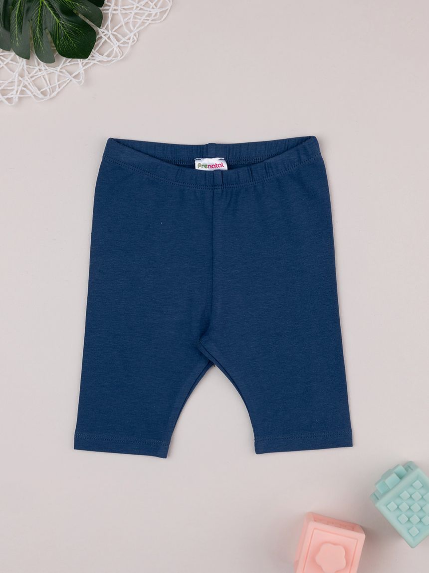 Legging bimba blu