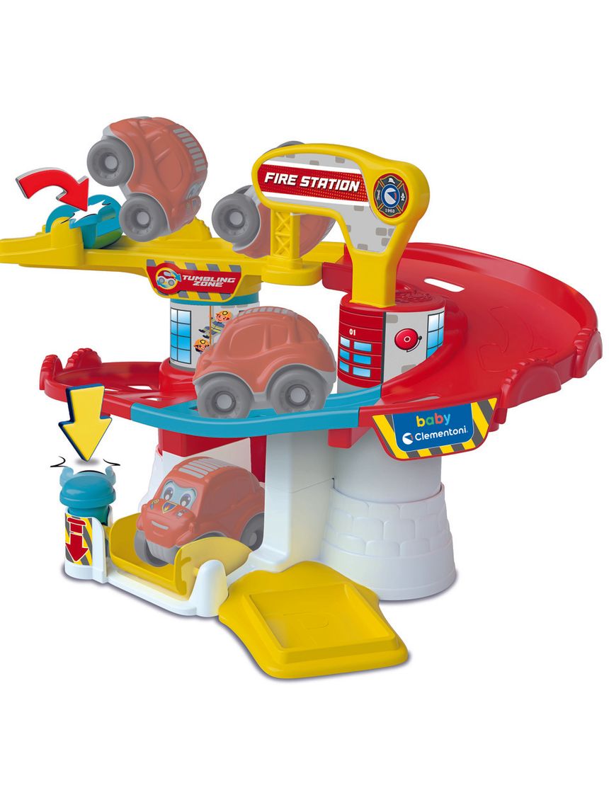 Stazione dei pompieri tumbling cars - 18m+ - baby clementoni