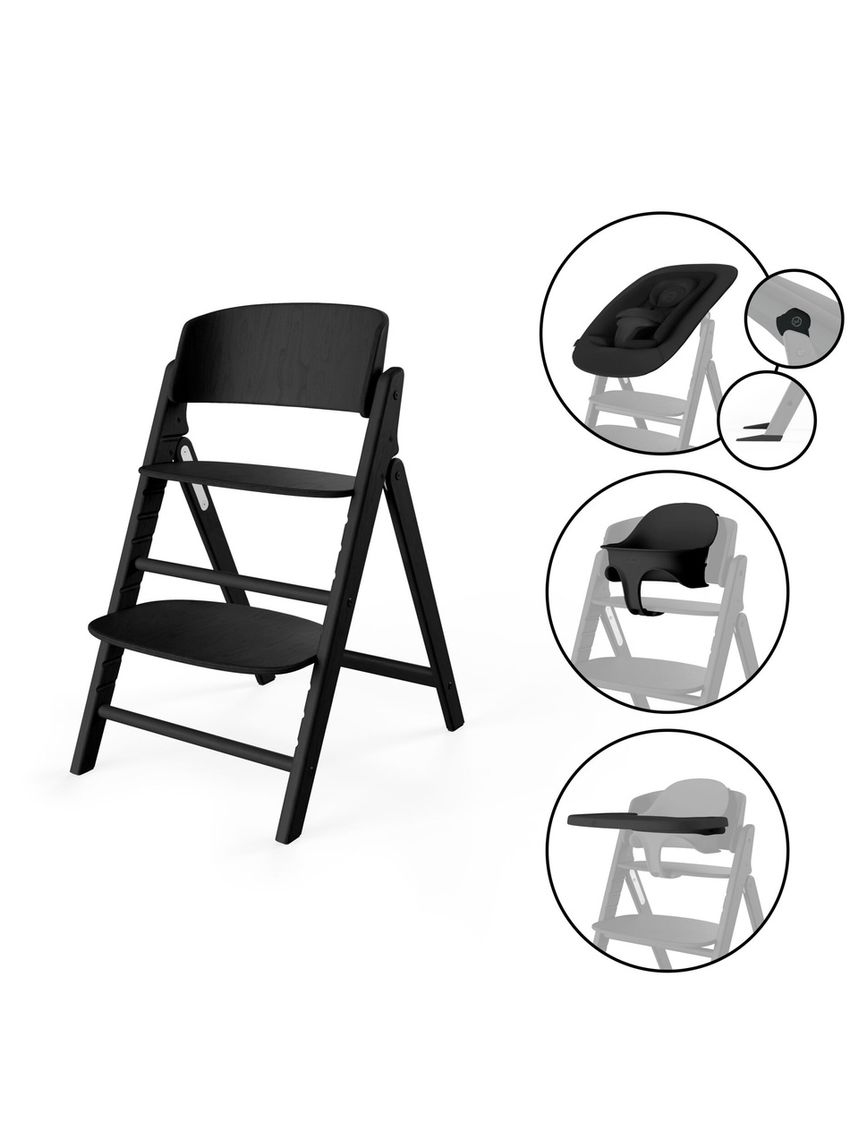 Seggiolone click & fold 4-in-1 stunning black - cybex