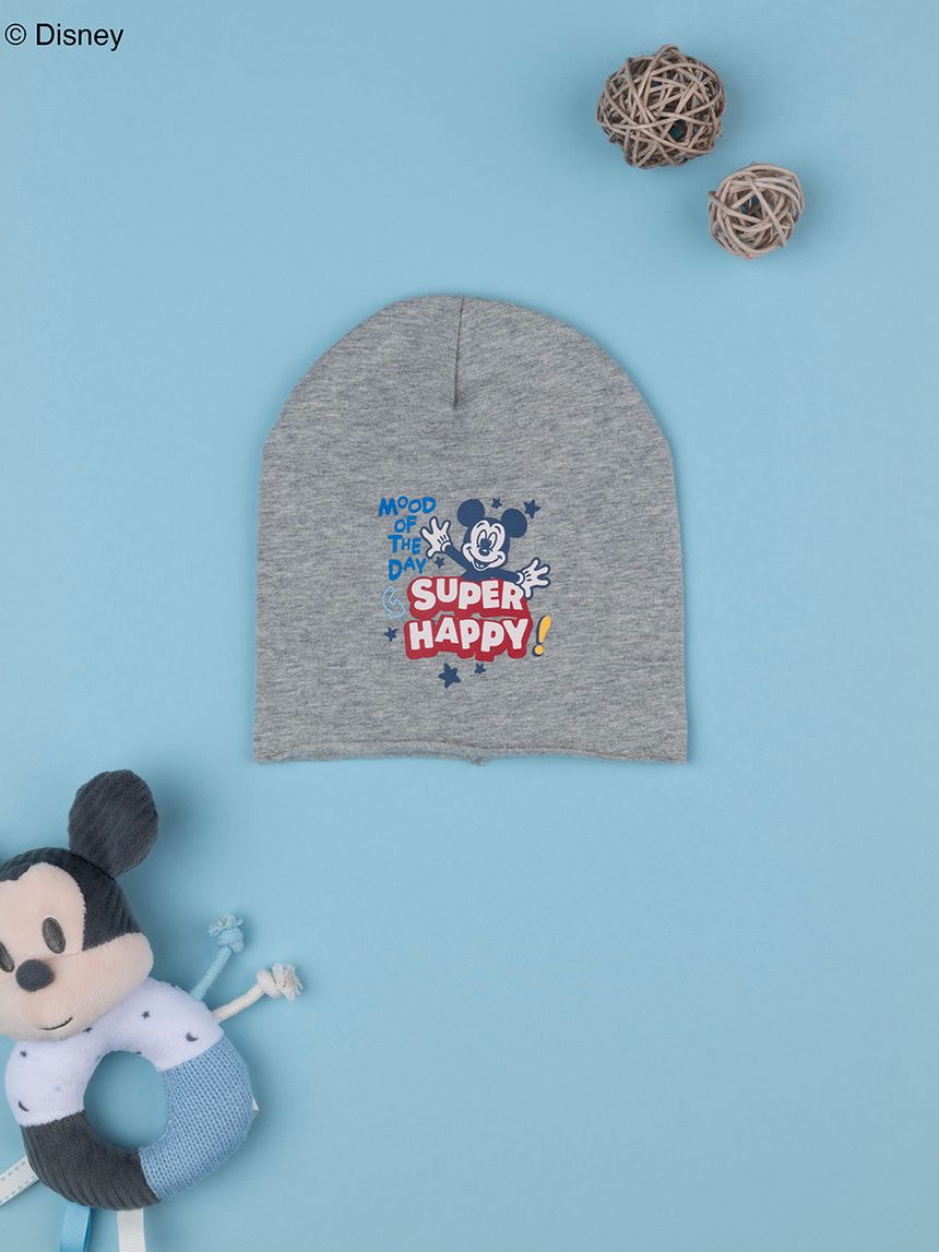 Berretto grigio bimbo disney topolino