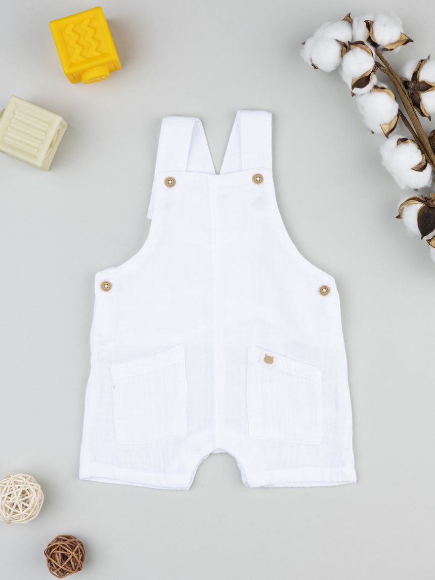 Barboteuse bianca bimbo