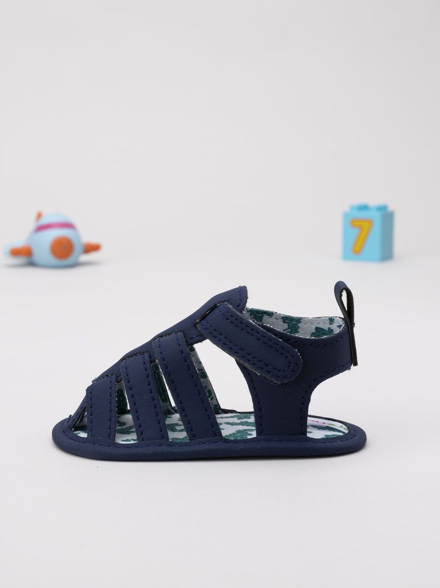 Sandalo ragno neonato blu scuro