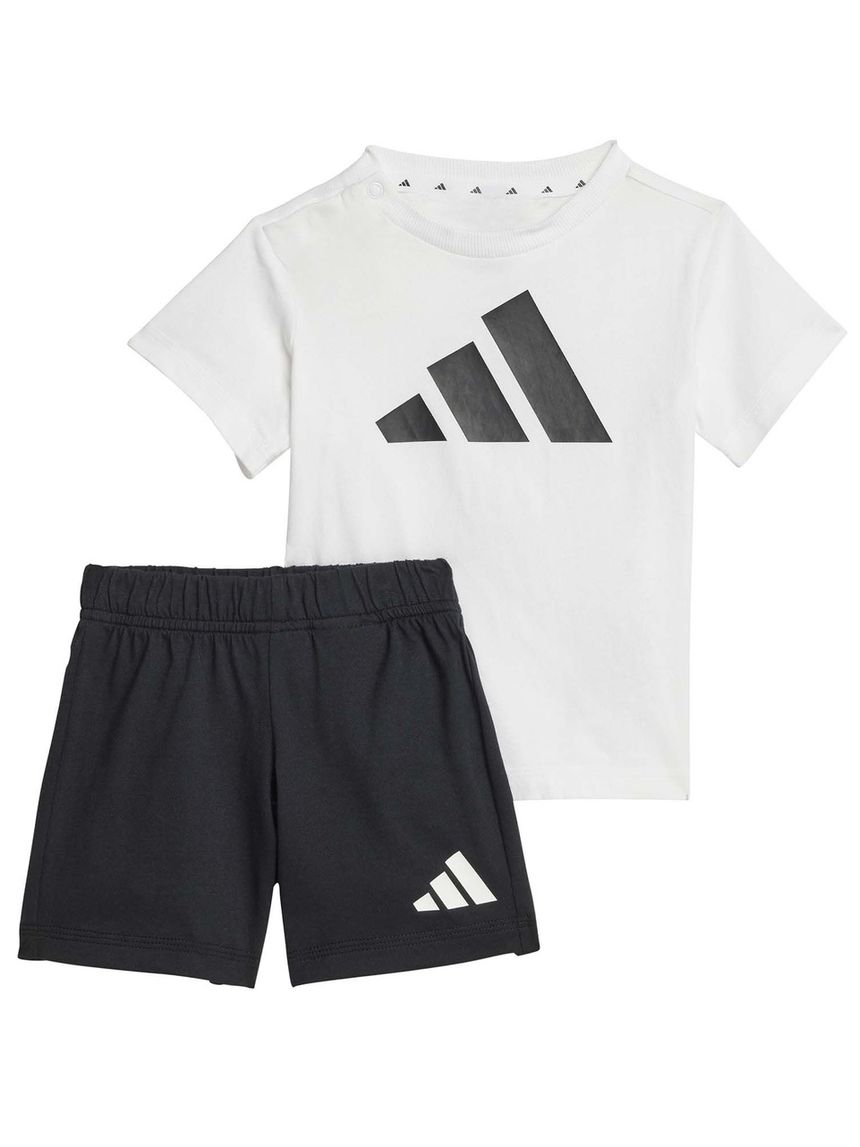Completo adidas bambino bianco/nero