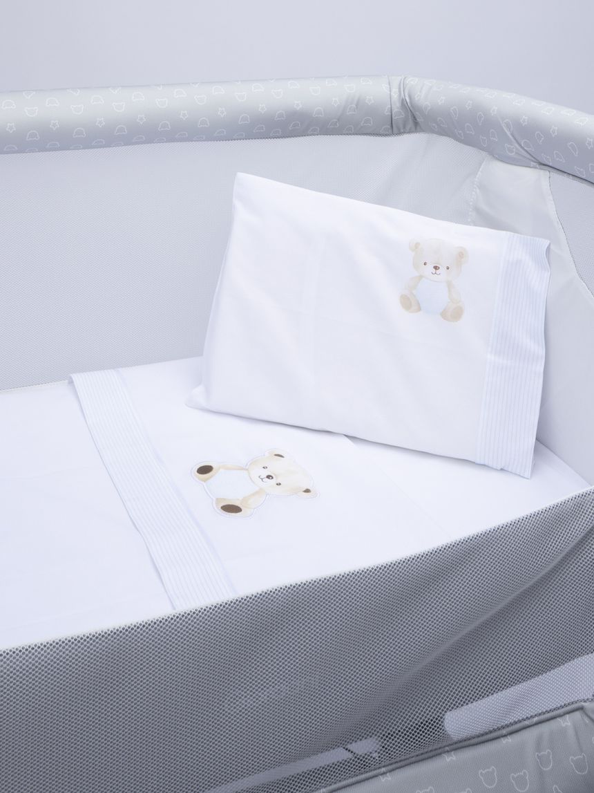 Set 3 pezzi culla orsetto