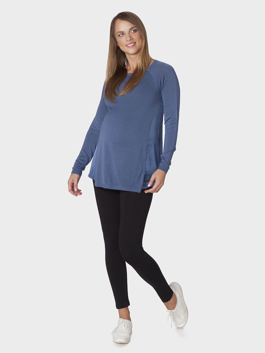 Leggings nero con fascia