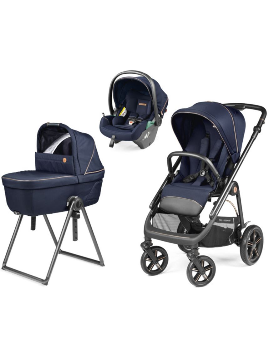Trio veloce tc belvedere lounge - blue shine - peg perego