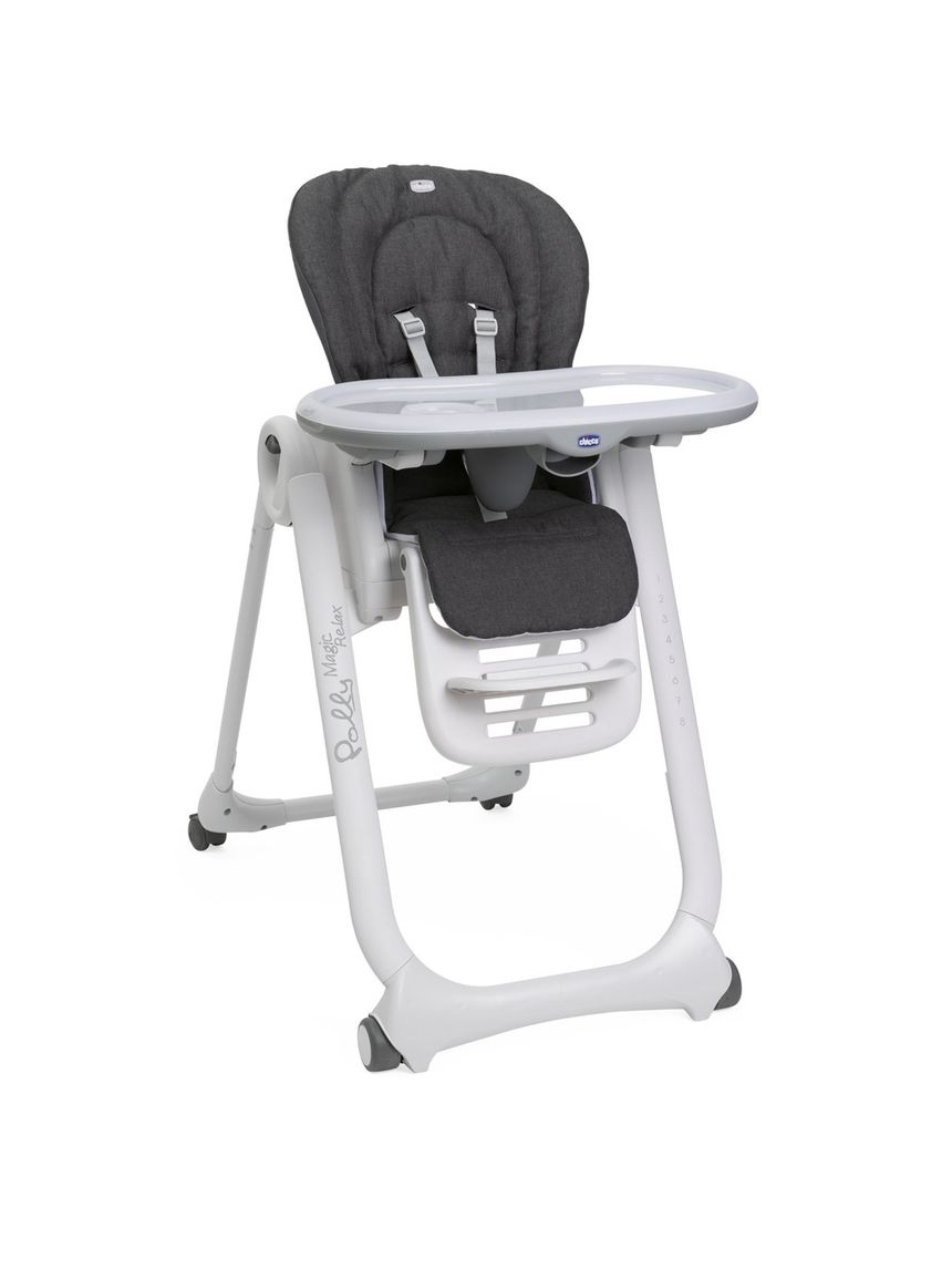 Seggiolone polly magic grey relax - chicco