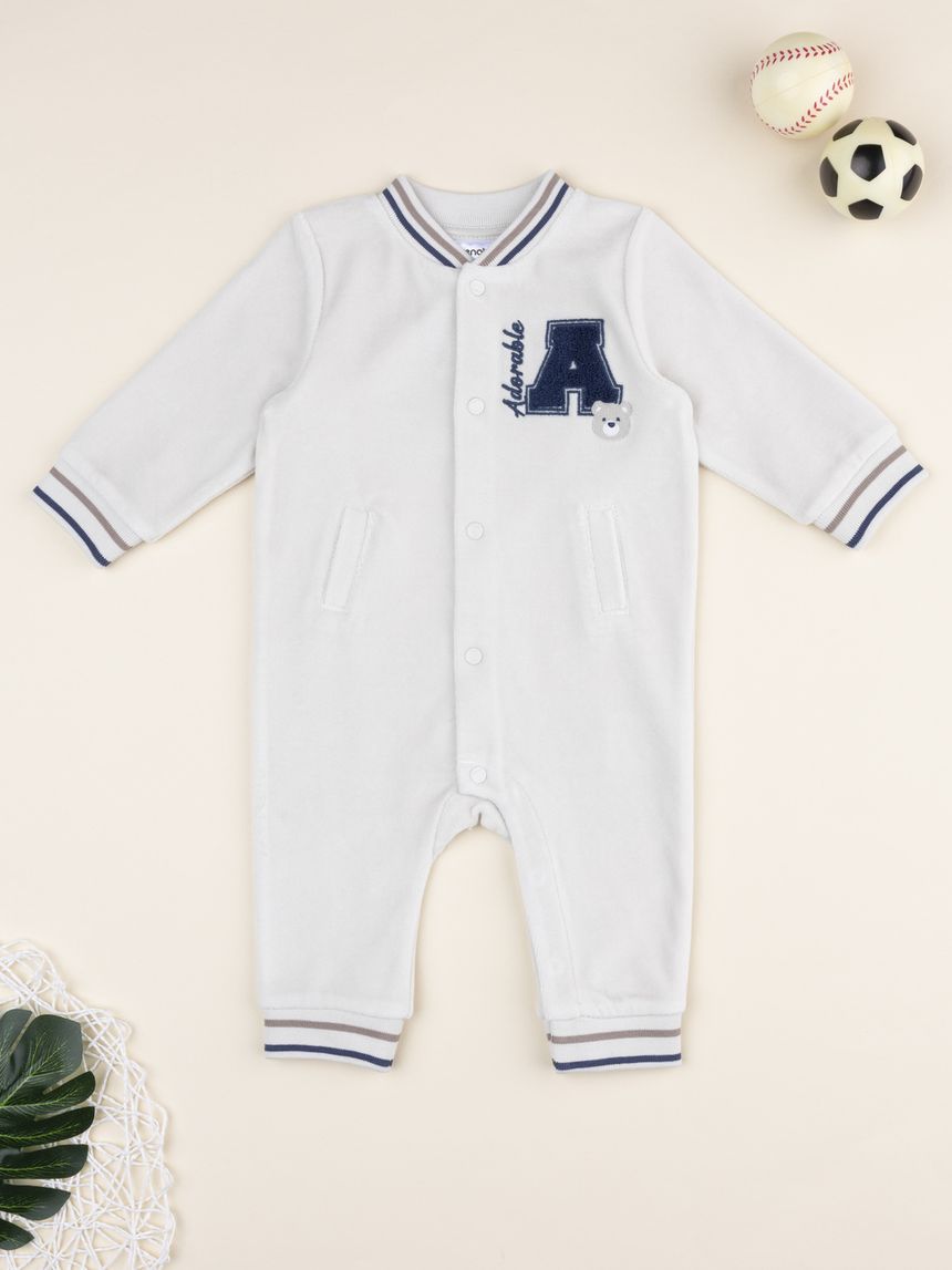 Tutina bimbo beige "adorable"