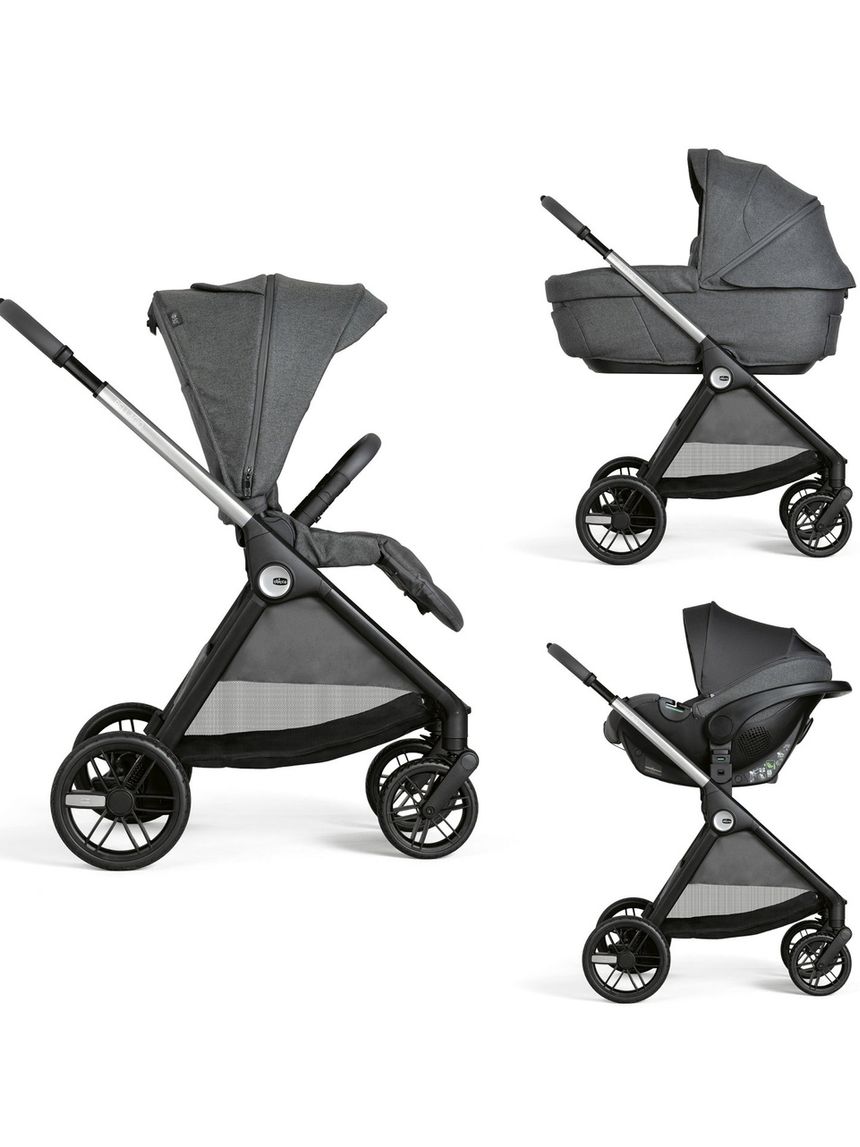 Trio bellagio grand confort kory plus black satin - chicco