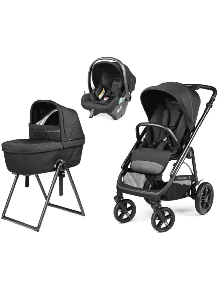 Trio veloce tc belvedere lounge - true black - peg perego