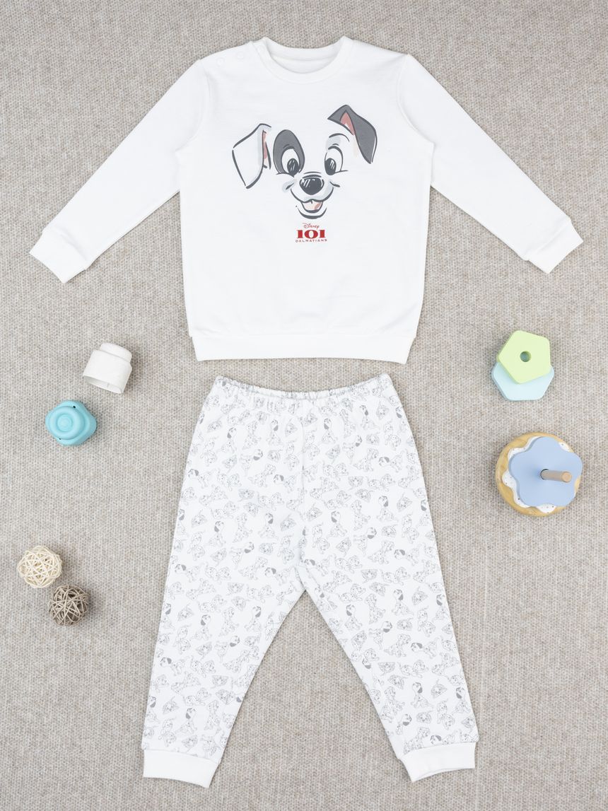 Pigiama felpato bimbo carica 101