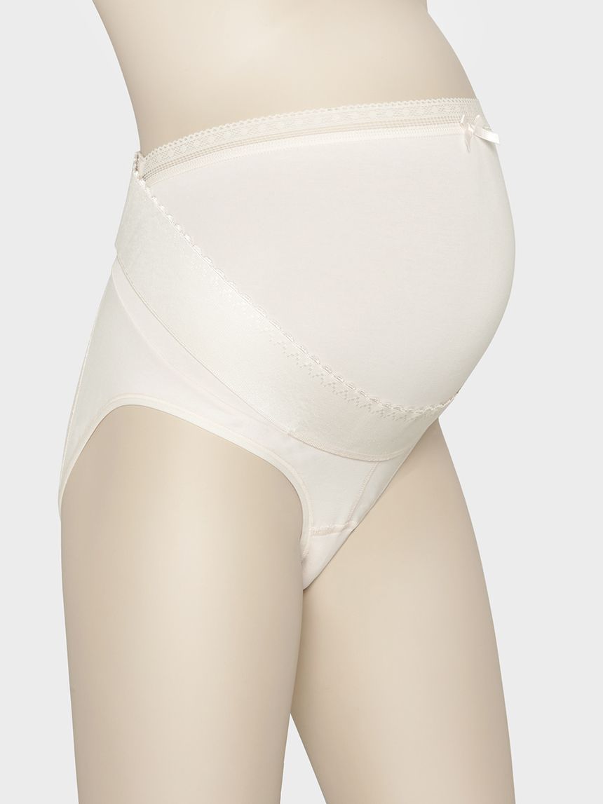 Lady Bella G3157 - Guaina Contenitiva Post Parto Regolabile - Pancera Mamma Riducente Con Alette Regolabile Post Parto E Post Operatoria (Bianco, 4