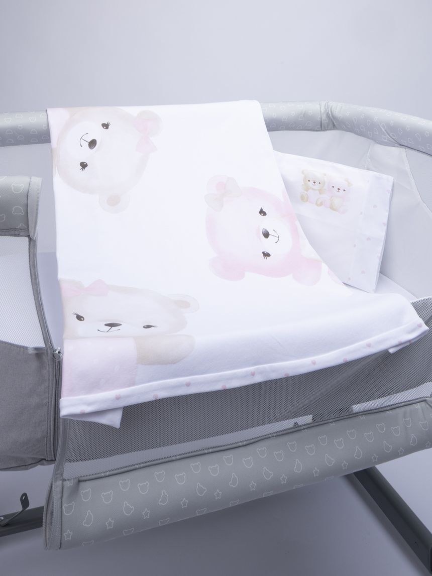 Coperta estiva culla neonata con orsetti