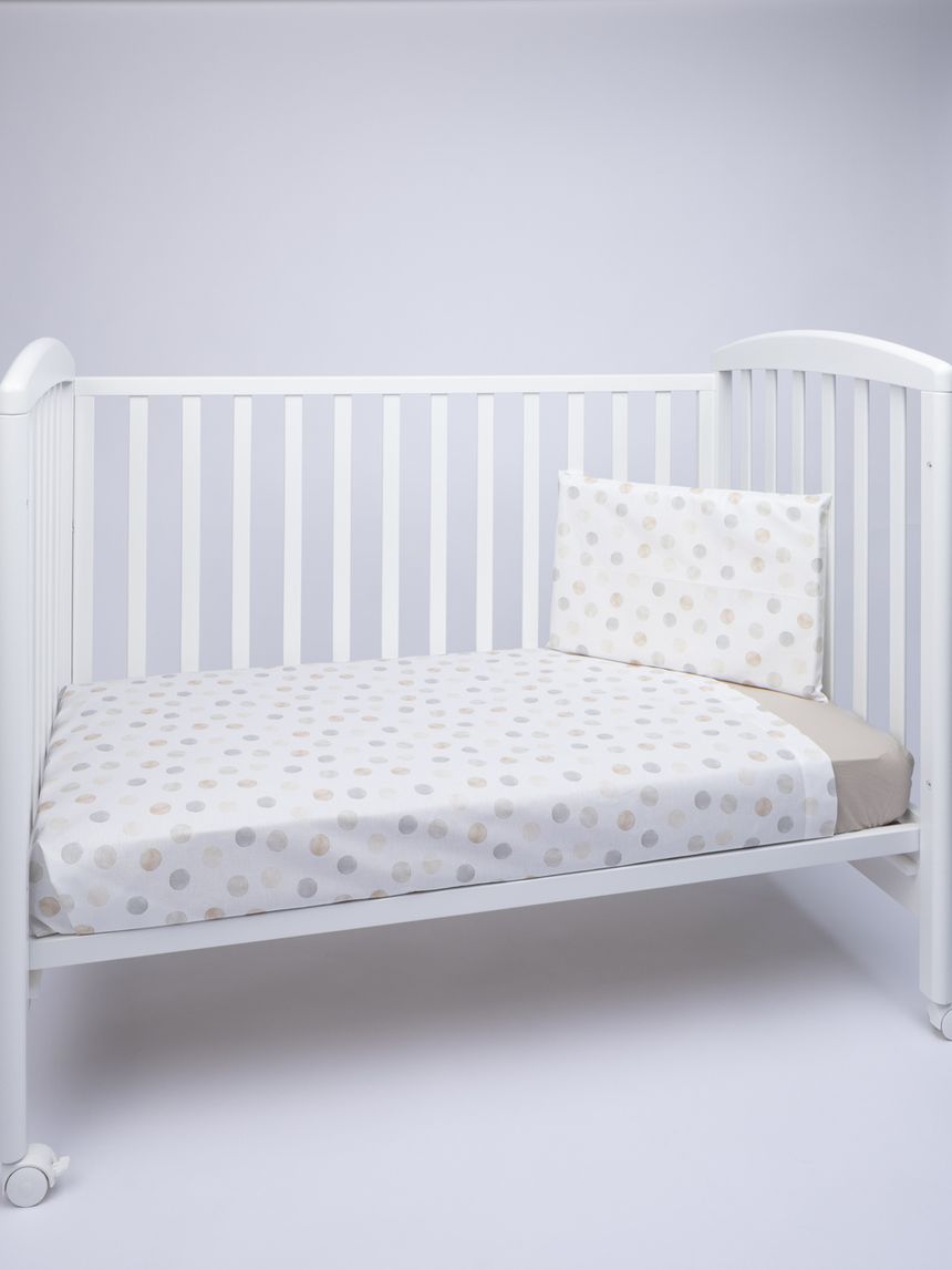 Completo lettino 3 pezzi pois