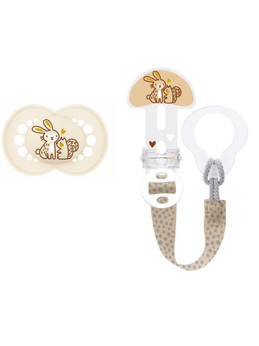 Combi pack succhietto original 16+ mesi + clip it! colori assortiti - mam