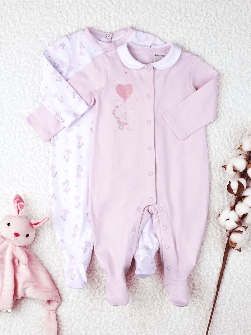 Pack 2 tutine girl "rosa"