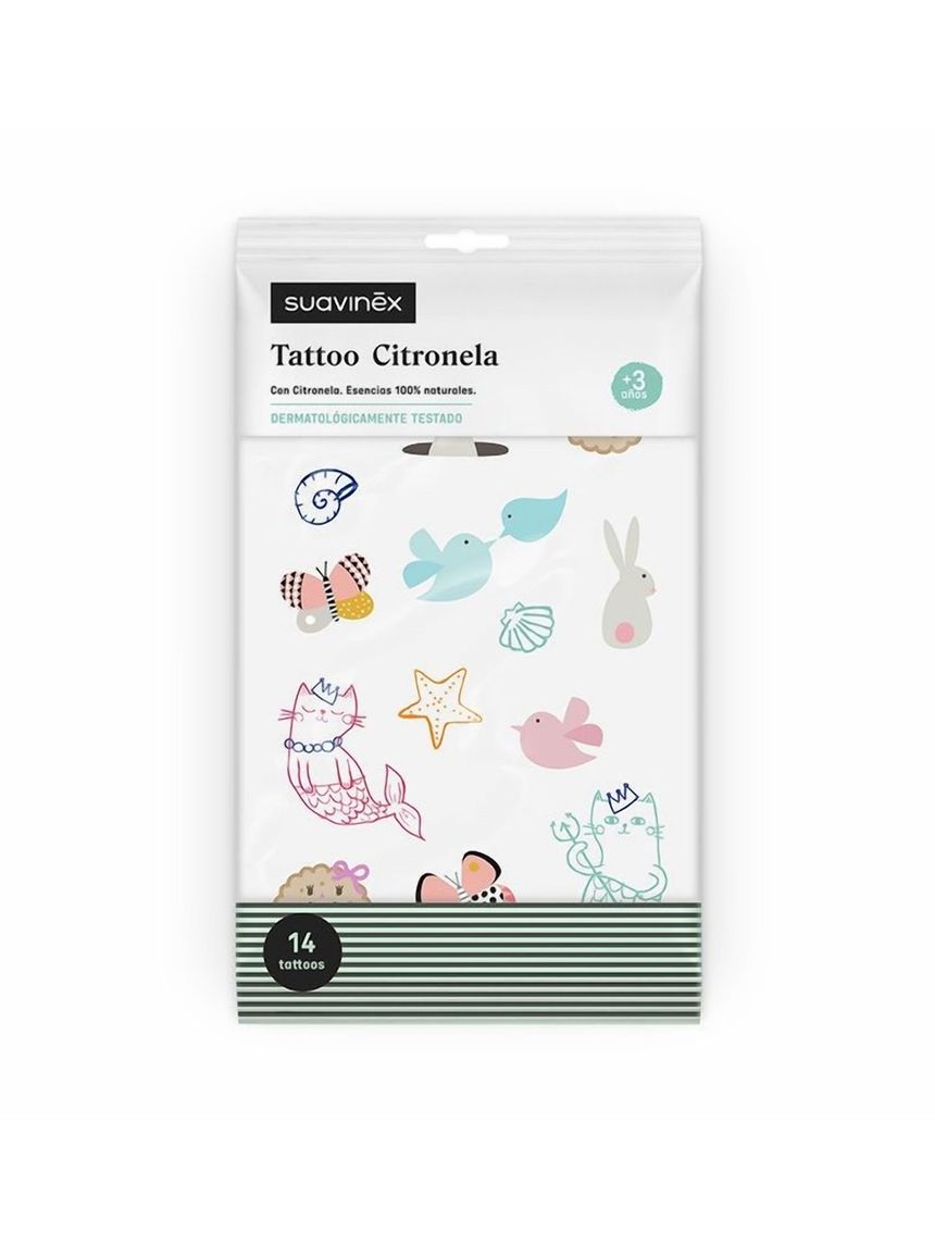 Tatuaggi alla citronella - suavinex