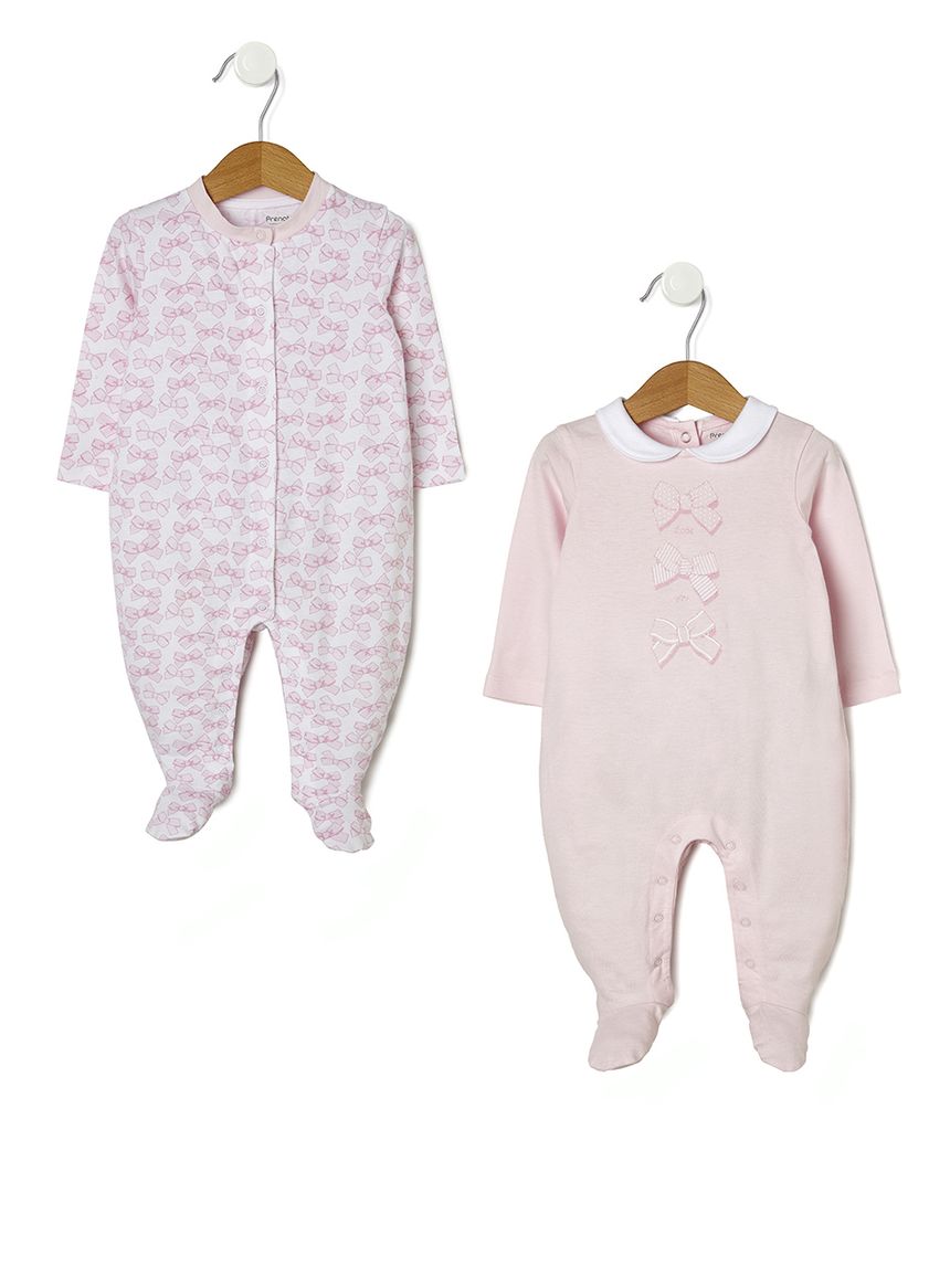 Pack 2 tutine con stampa fiocchi