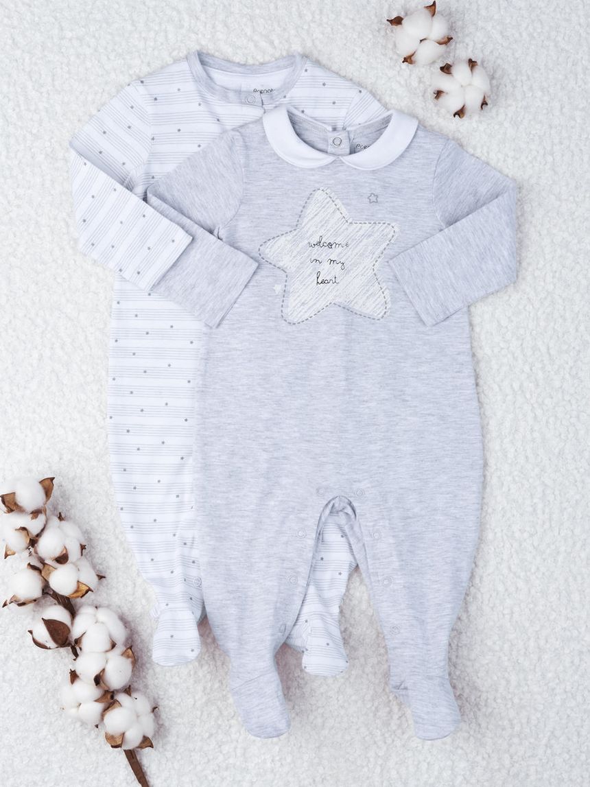 Pack 2 tutine unisex "grey"