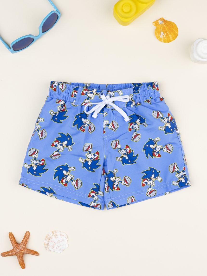 Costume boxer bambino sonic