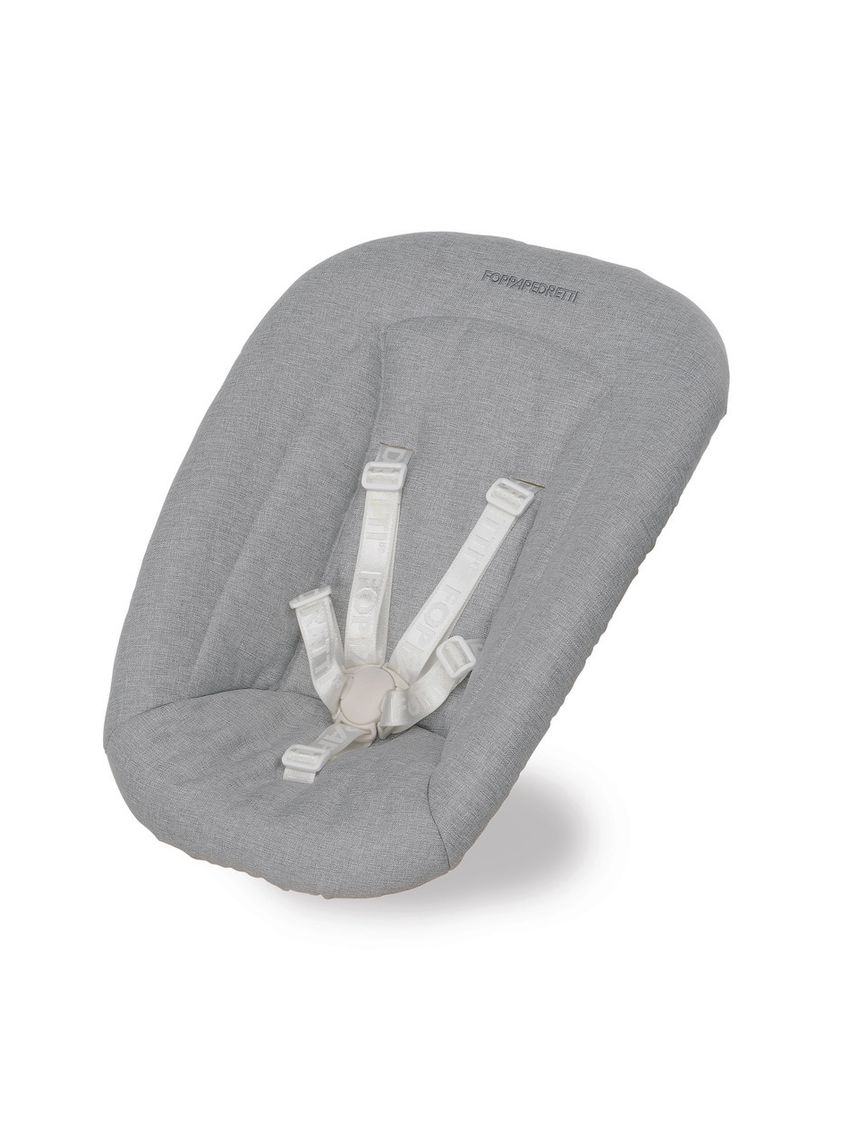 Sdraietta mignon per sedia evolutiva stile e tiramisù  grey melange - foppapedretti