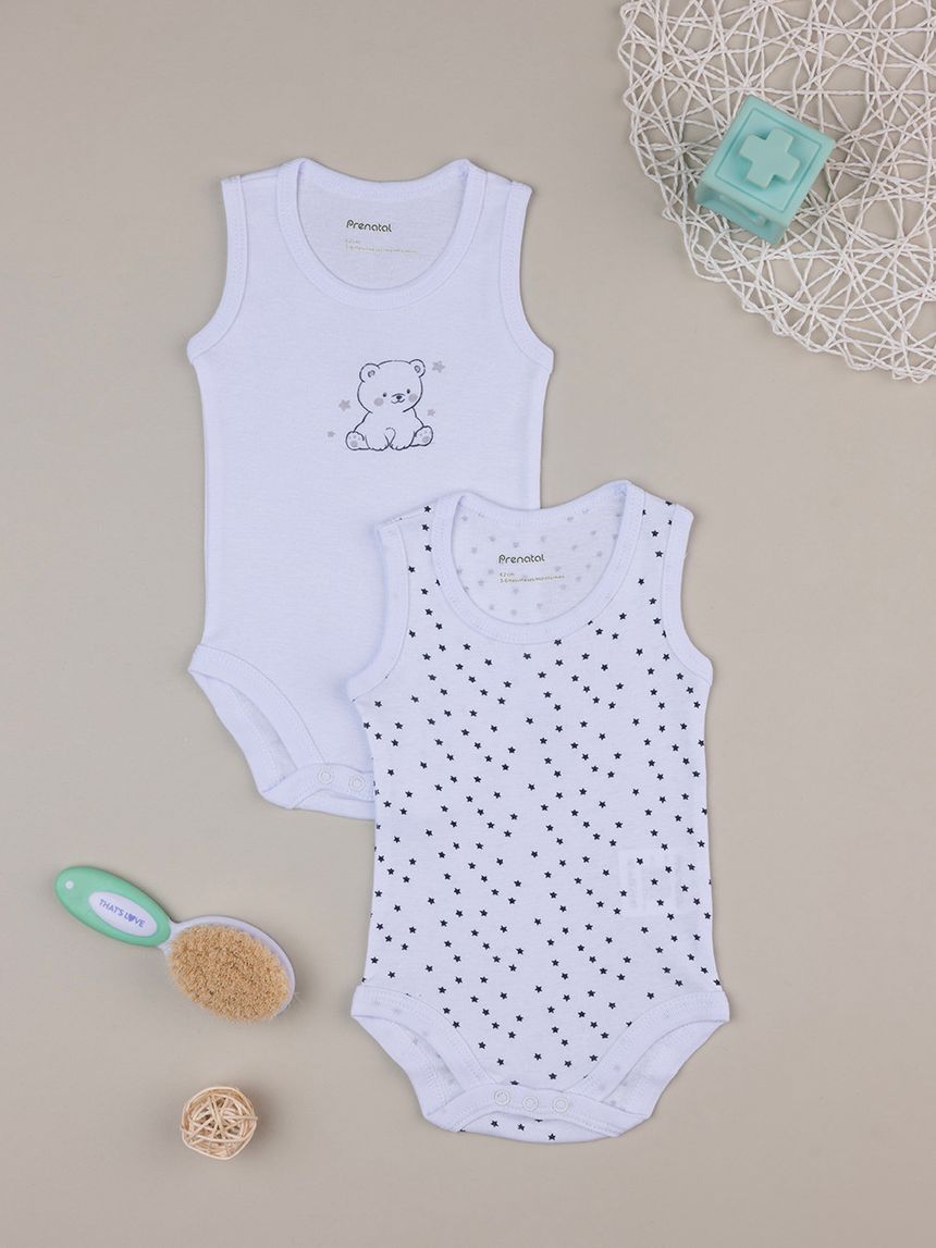 Pack 2 body a canotta