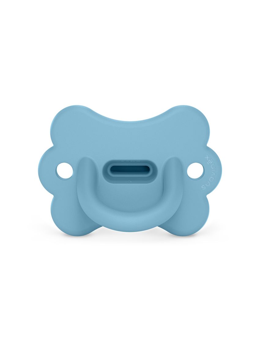 Succhietto silicone butterfly color essence azzurro 6-18 mesi - suavinex